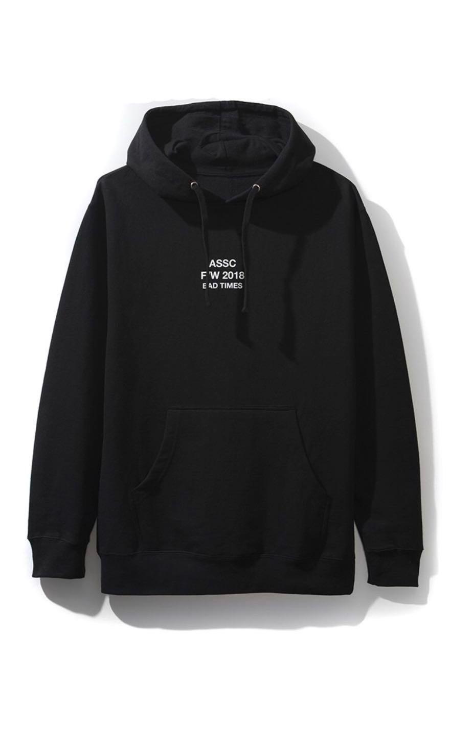 ASSC Bad Times Hoodie, Men's Fashion, Tops & Sets, Hoodies on ...