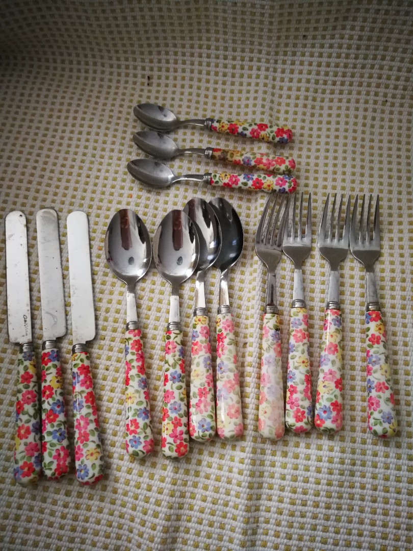 Authentic cath kidston cutlery set 