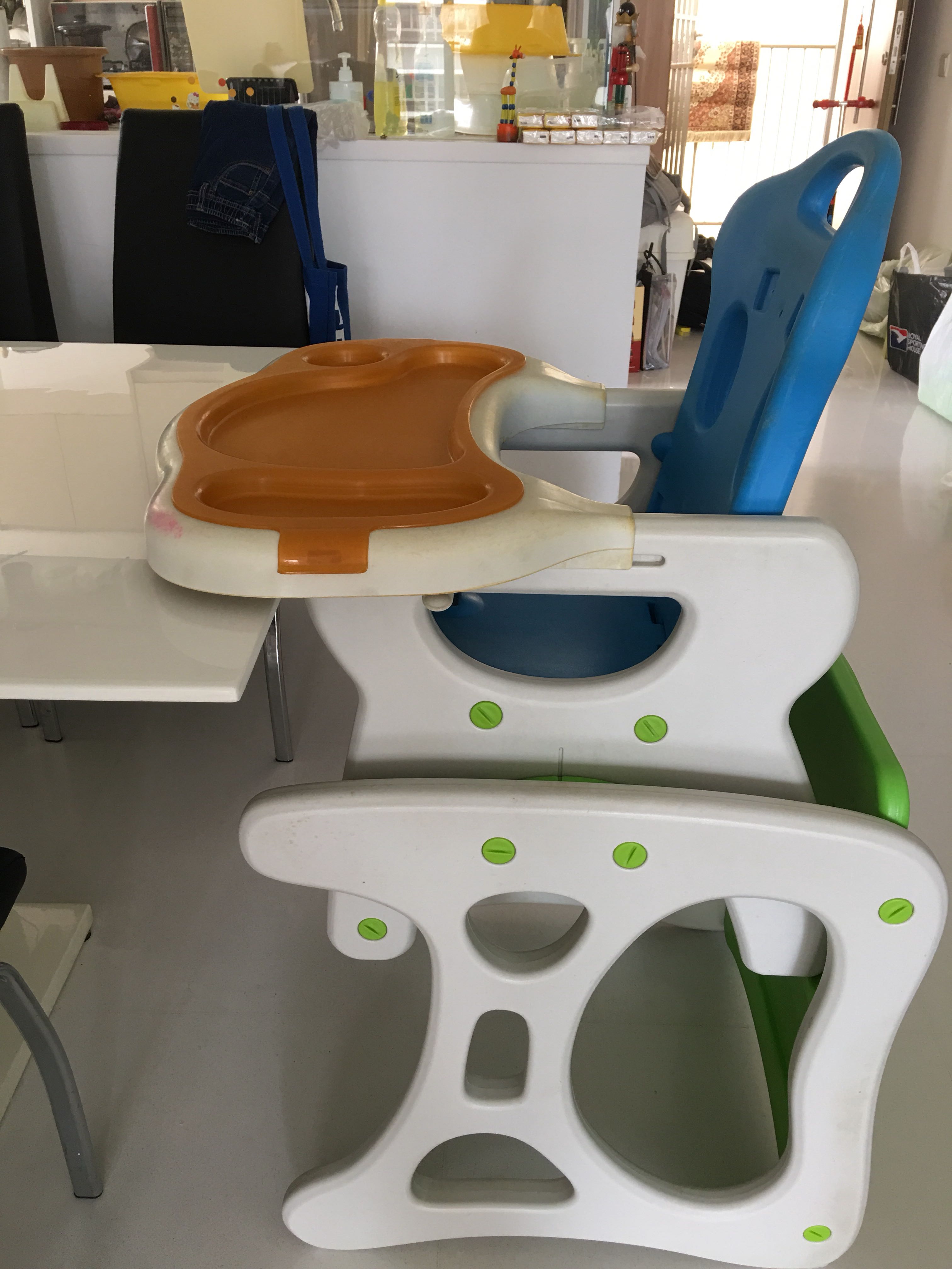 Baby Planet 2 In 1 Covertible High Chair Babies Kids Nursing Photo