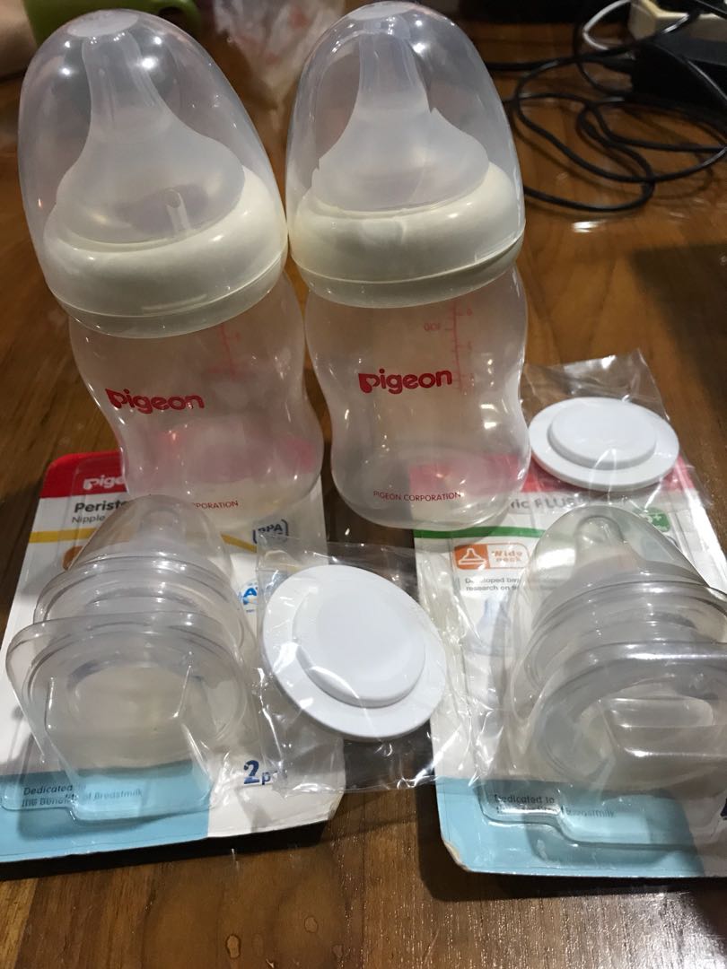 BN Pigeon Milk Bottle bottle cover wide neck peristaltic plus nipple teat
