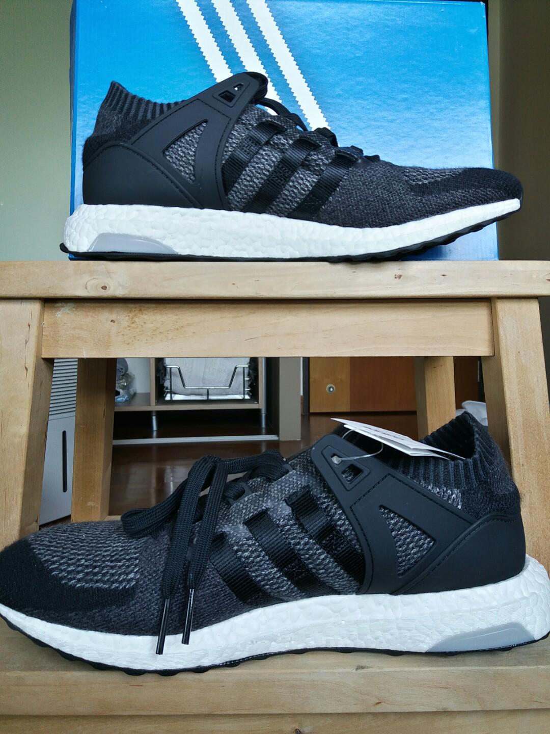 BNIB ADIDAS EQT SUPPORT ULTRA PRIMEKNIT CORE BLACK US SIZE 12.5 Men s Fashion Footwear Sneakers on Carousell