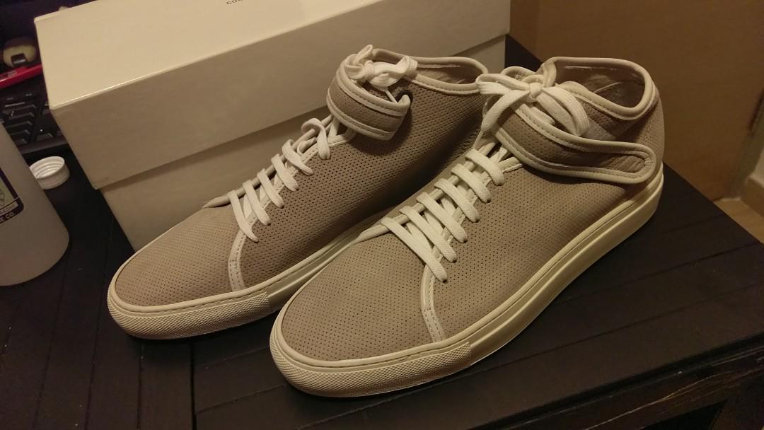 Brand New Common Projects Tournament Mid Velcro (Warm Grey) Size