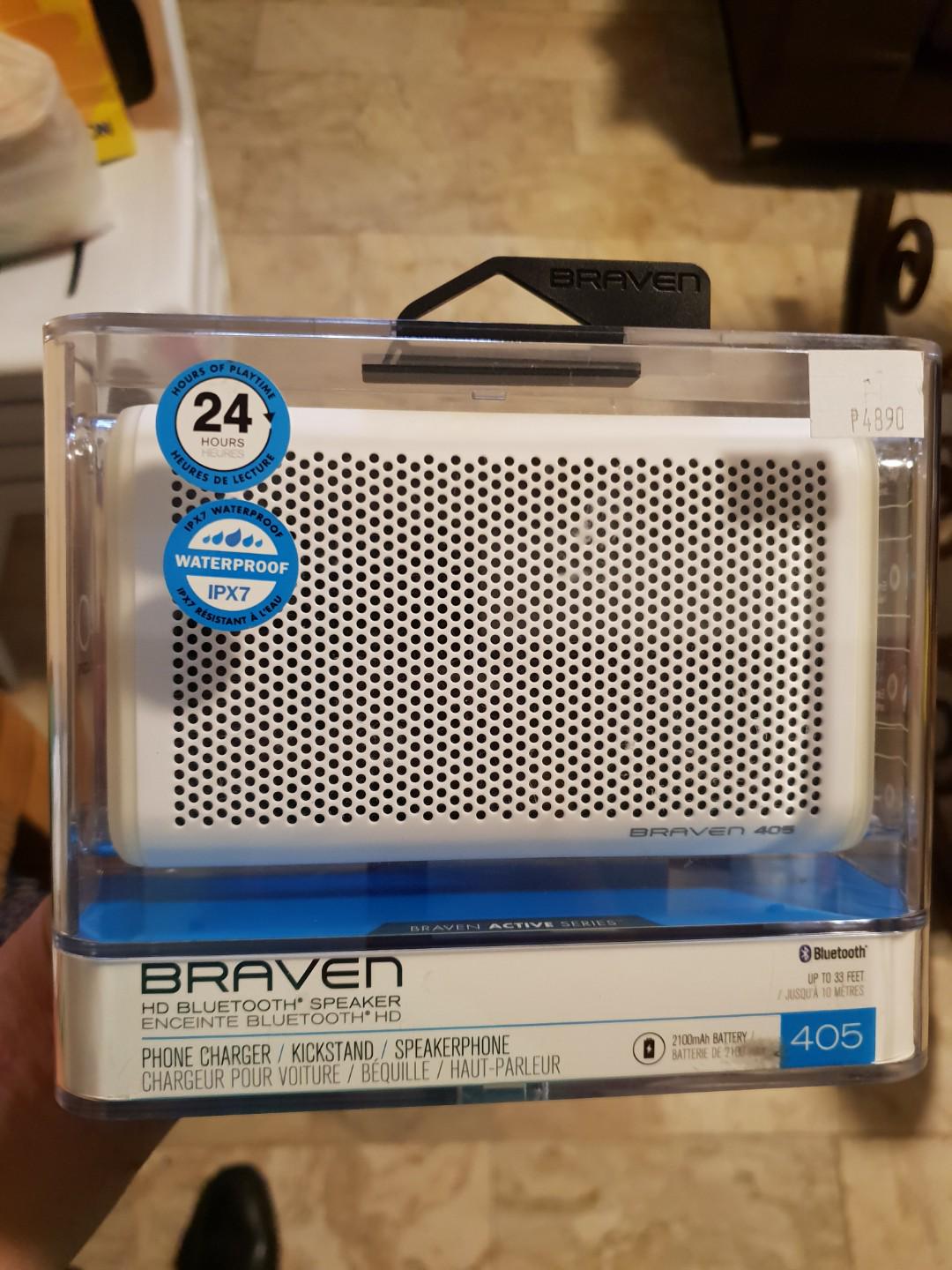 braven 405 charging