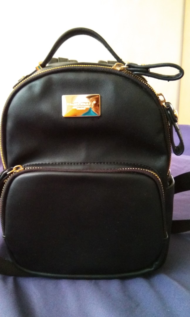 david jones black backpack