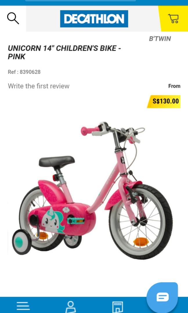 Decathlon unicorn bike hot sale