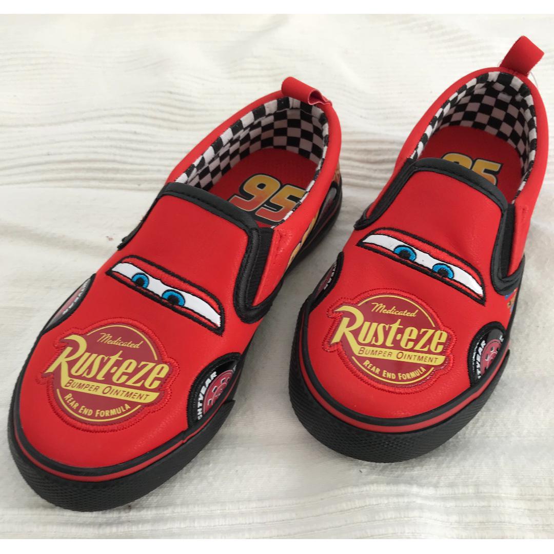 lightning mcqueen slip on shoes