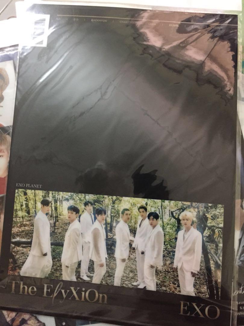 EXO A4 FOLDER (Category: K-Wave Merchandise) located in Kuantan. Submitted by jasper.shaira (Listing ID 186728653, Image 2). Description: Hi guys ! Help me clean up my kpop stuff .. • EXO : The ElyXion folder 🌸Never use. Still in plastic . NEW ! 🌸Bought it direct from Korea. 🌸A4 size 🌸Price including postage. .
