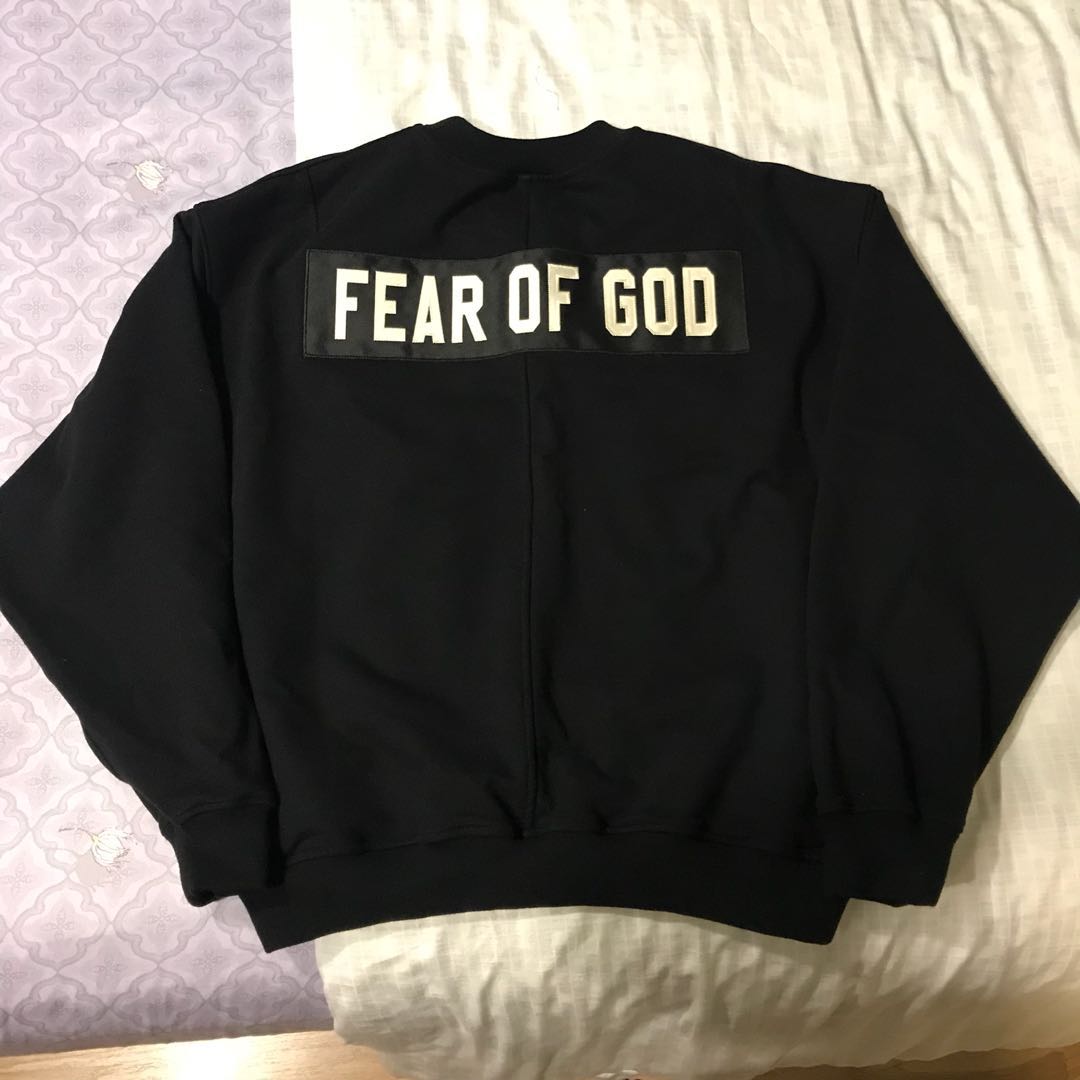 Fear of god heavy terry sweatshirt