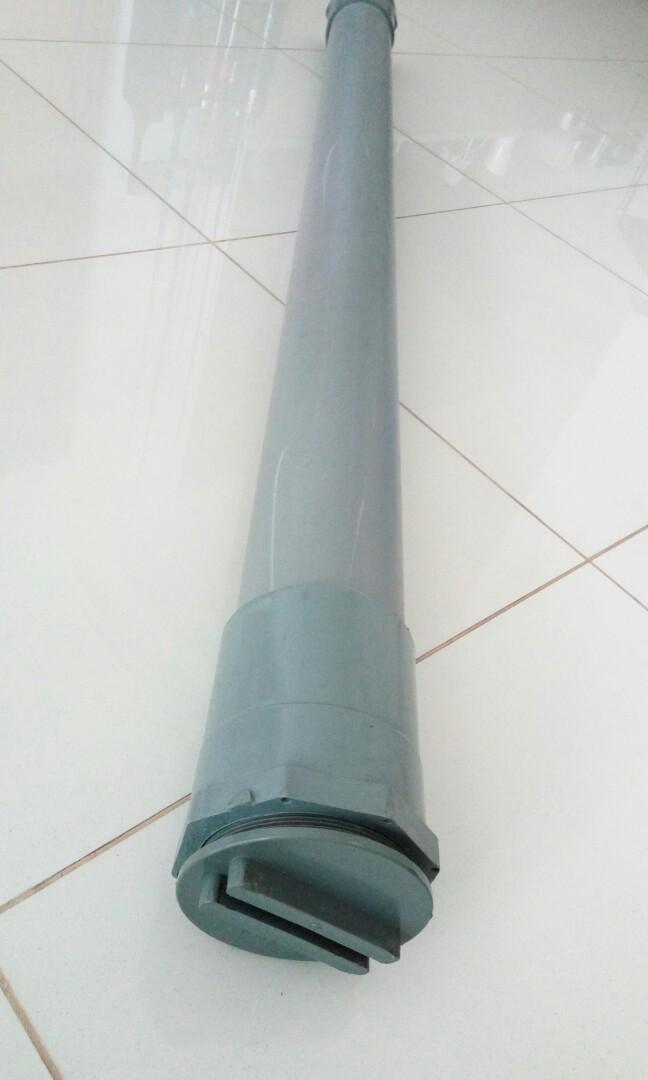 Fishing Rod Storage Tube 6 1 4 Kaki Panjang 14cm Diameter Sports Other On Carousell