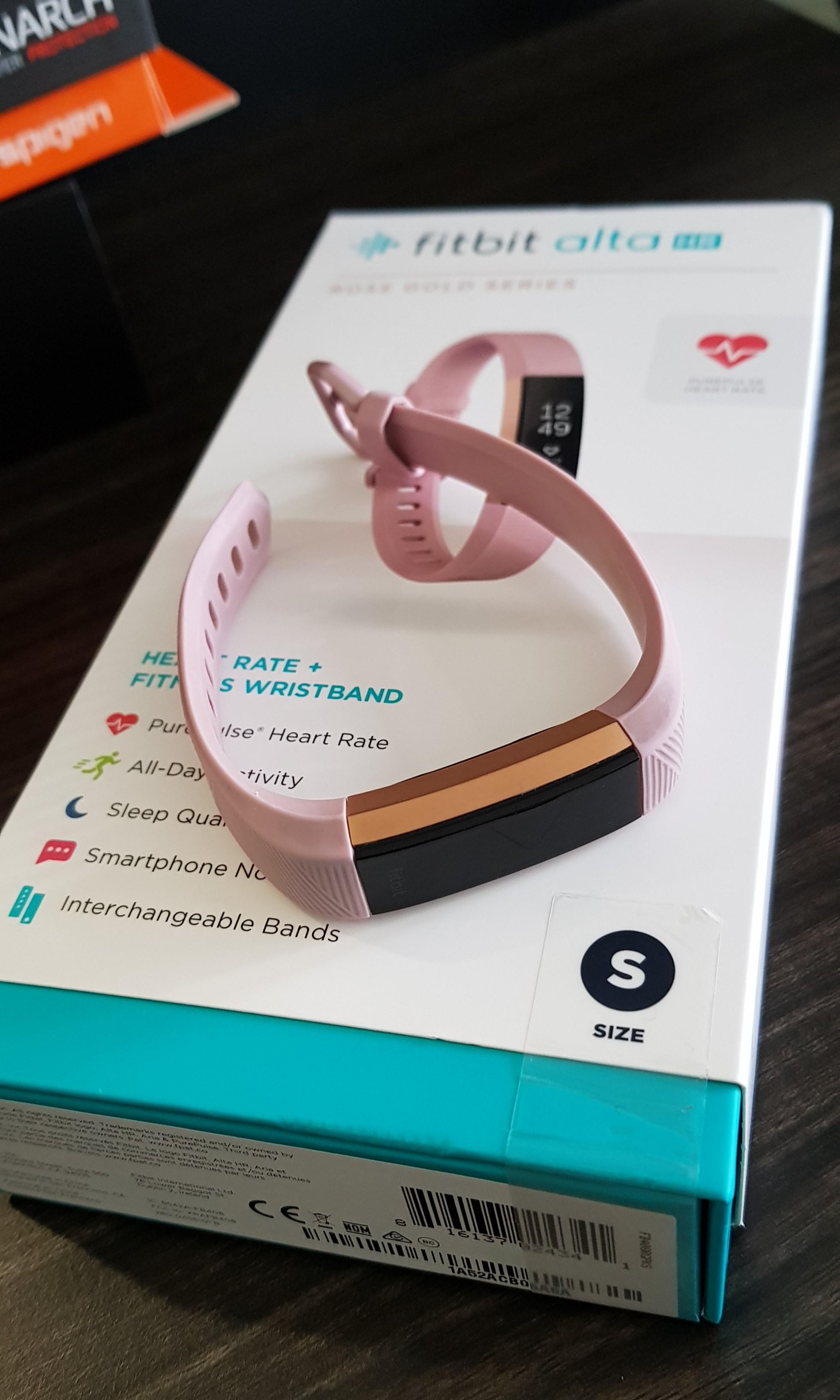 Fitbit alta sales hr gold