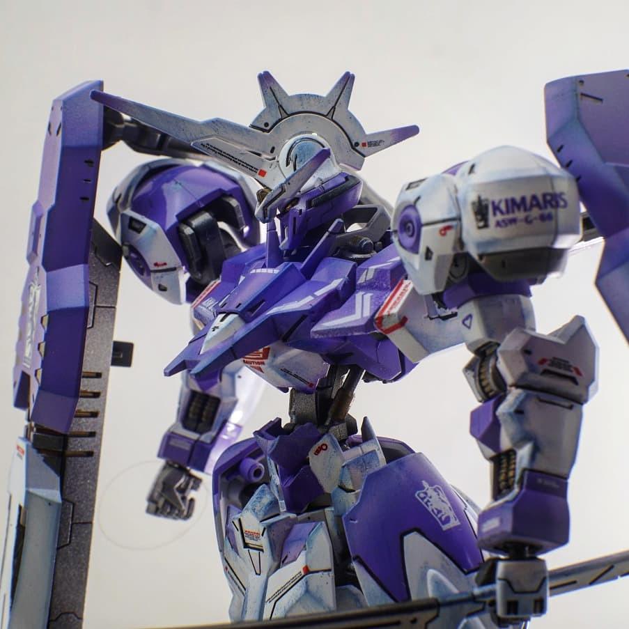 Gundam Kimaris vidar custom HG 1/144, Hobbies & Toys, Toys & Games on ...