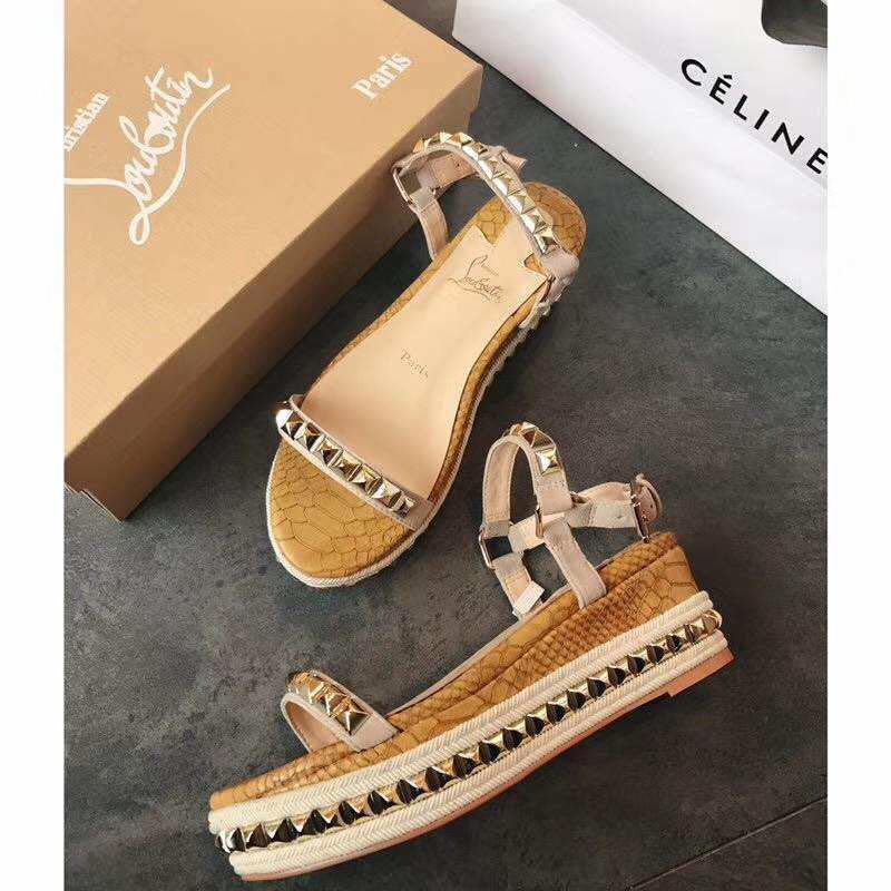 high end sandals