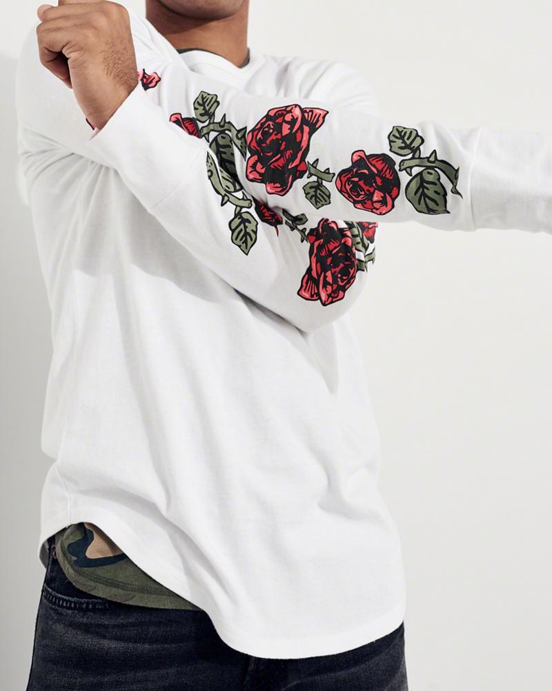 Hollister rose sale long sleeve