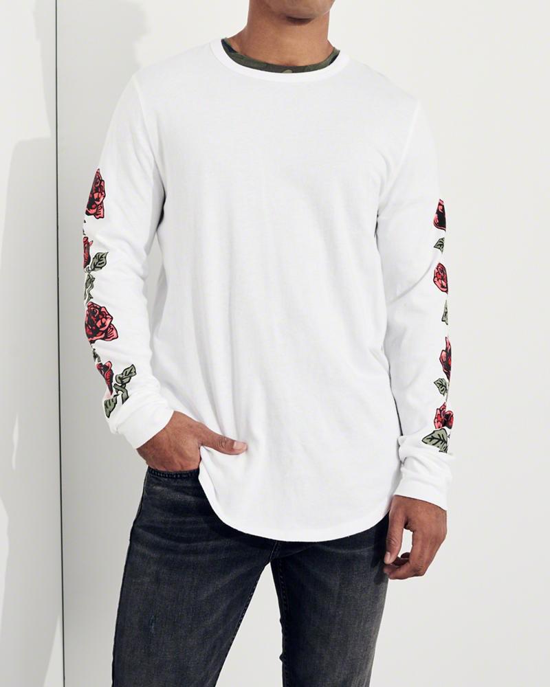 Hollister long sleeve rose store