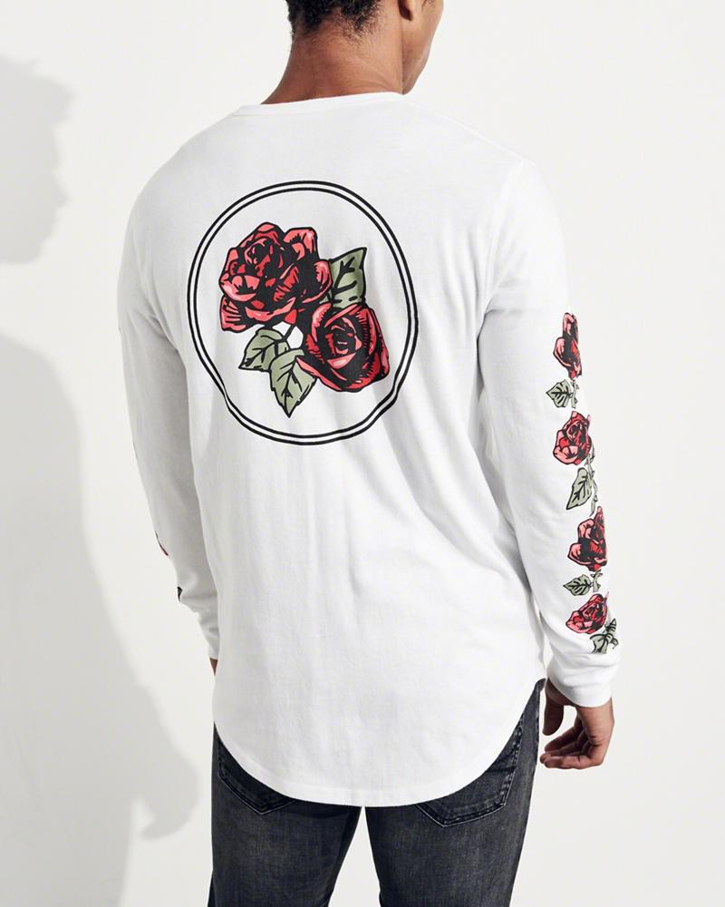 Hollister rose deals long sleeve
