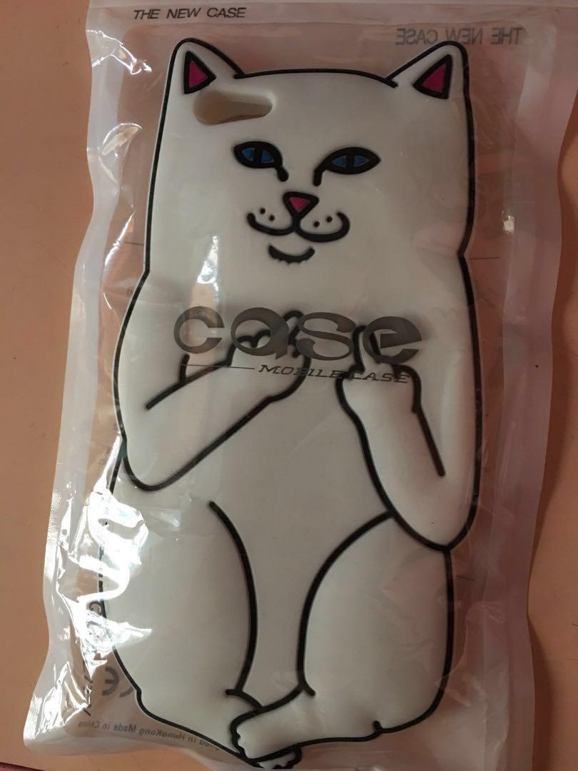 Iphone 6s Plus Case 6 Plus Case 黑 白貓硅膠電話殼 手提電話 手機 Iphone Iphone 6 系列 Carousell