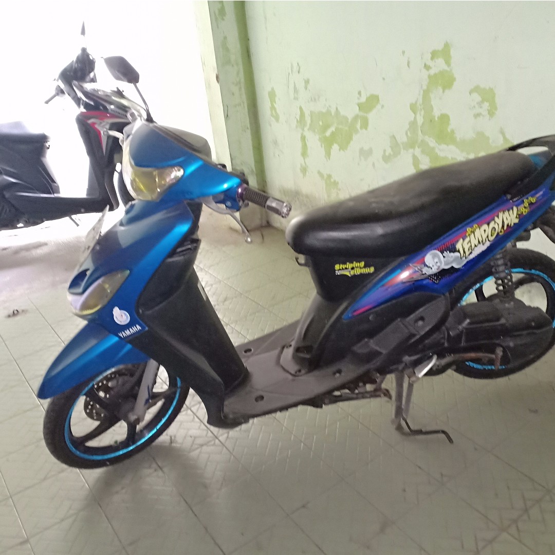 Jual Motor Yamaha Mio Sporty Tahun 2011 Warna Biru