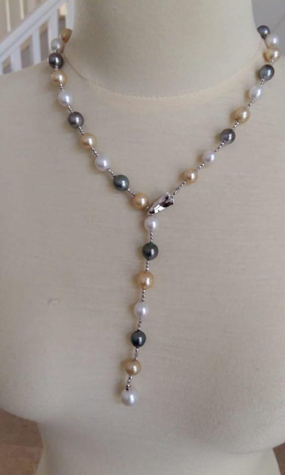 Model Kalung Emas Putih Terbaru 2018 - Gambar Aksesoris