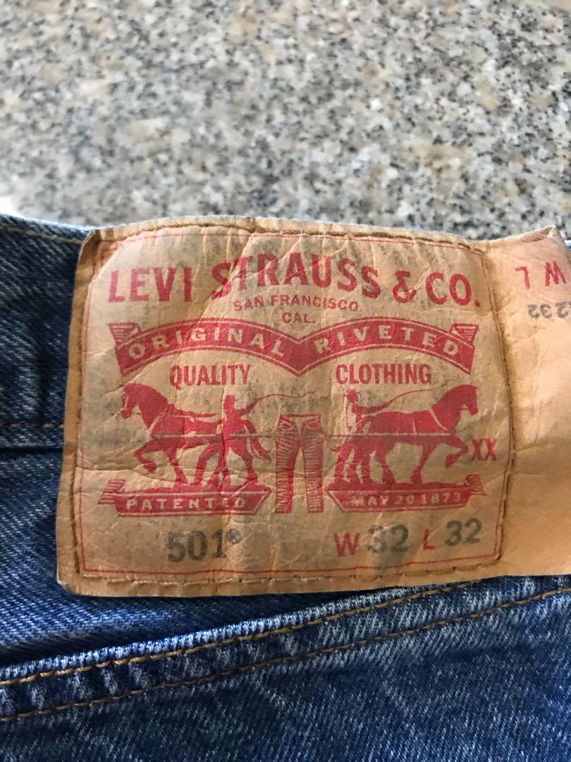 Levi's 501 Men's Jeans Size 32, Women's 
