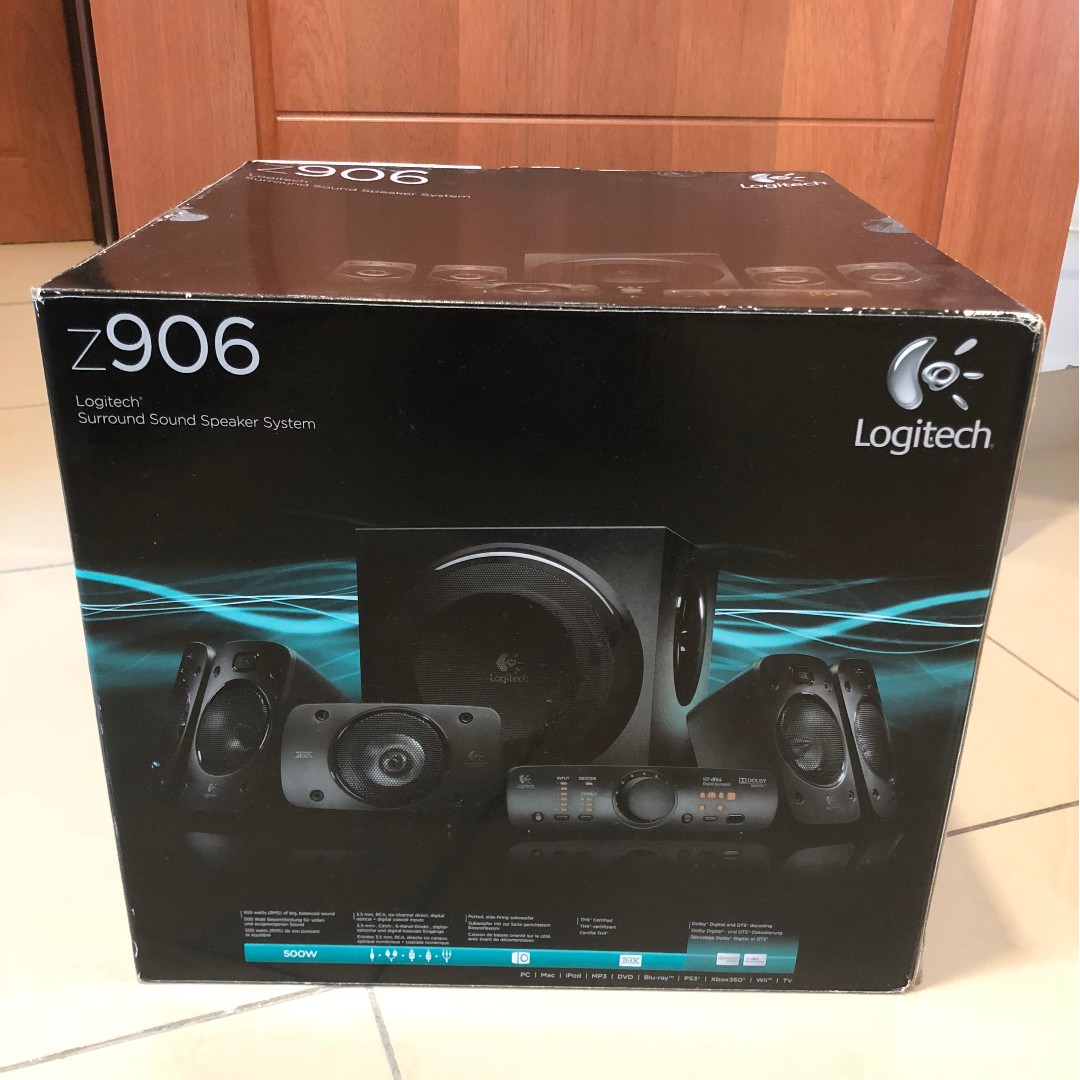 Logitech z906 box outlet