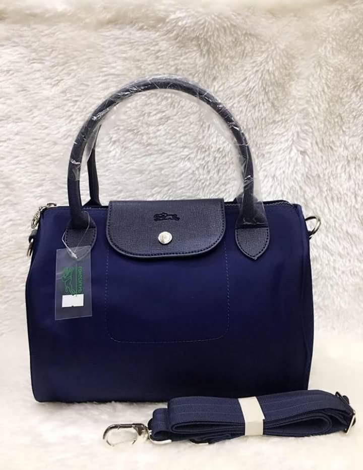 Longchamp Black doctors bag