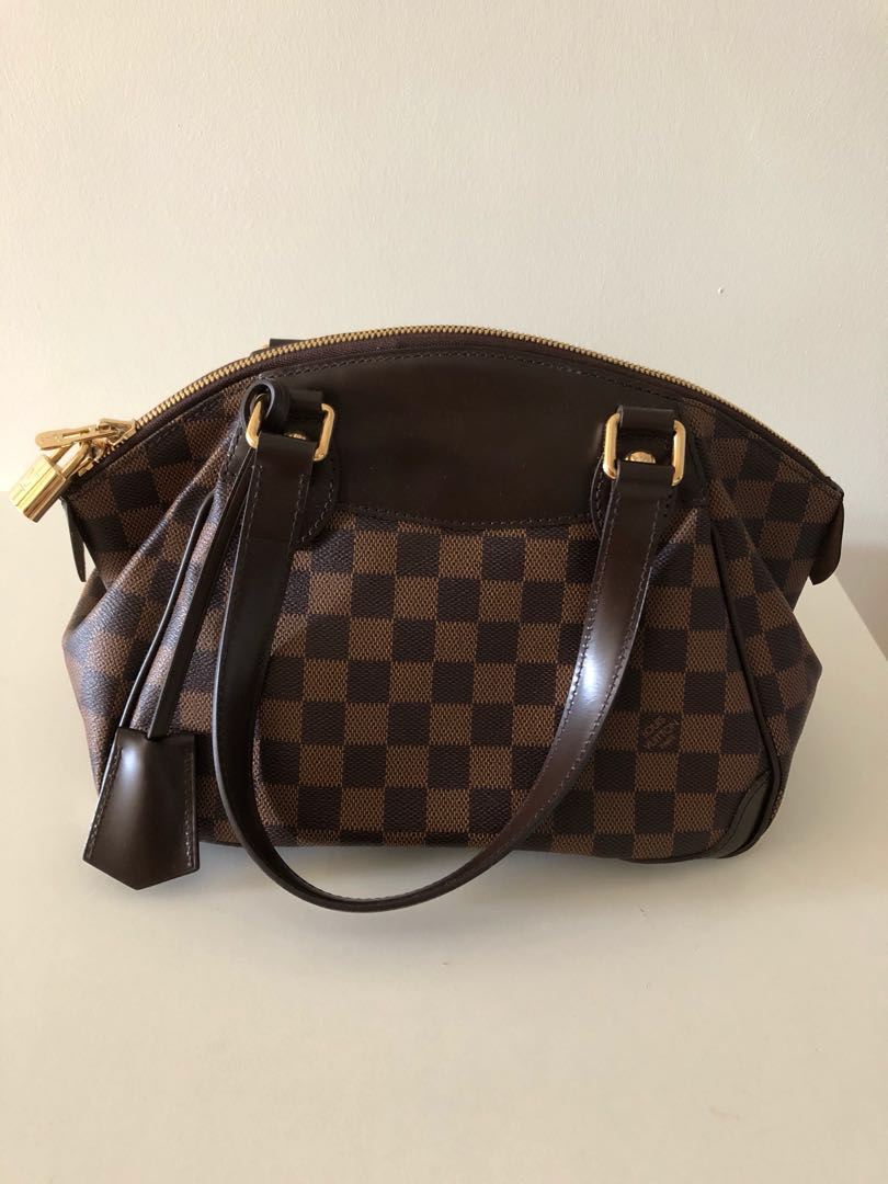 Louis Vuitton Damier Ebene Verona PM - Brown Handle Bags, Handbags -  LOU478103