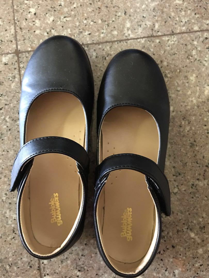 Mary Jane shoes, Black Bata shoes 