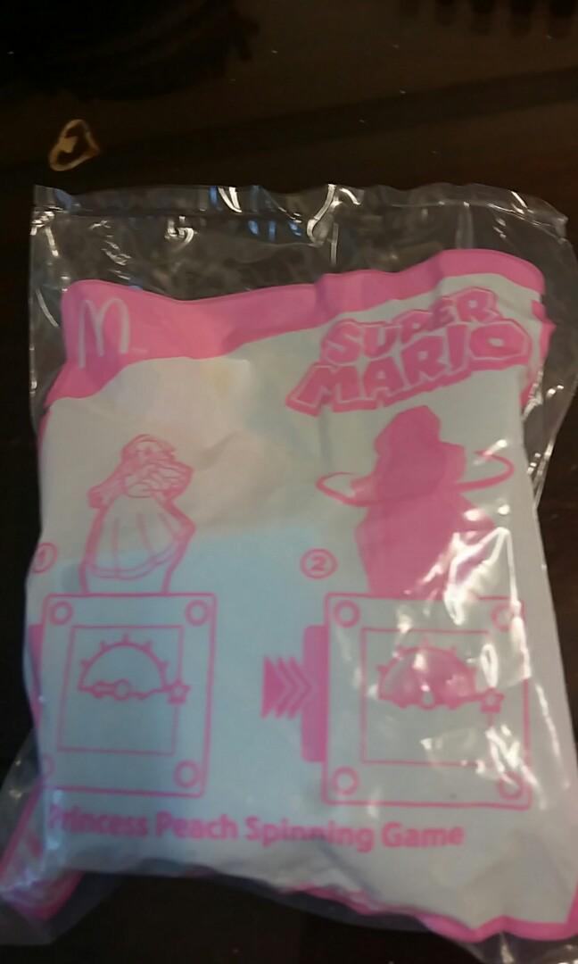 Mcdonalds Super Mario Princess Peach Spinning Game, Hobbies & Toys ...