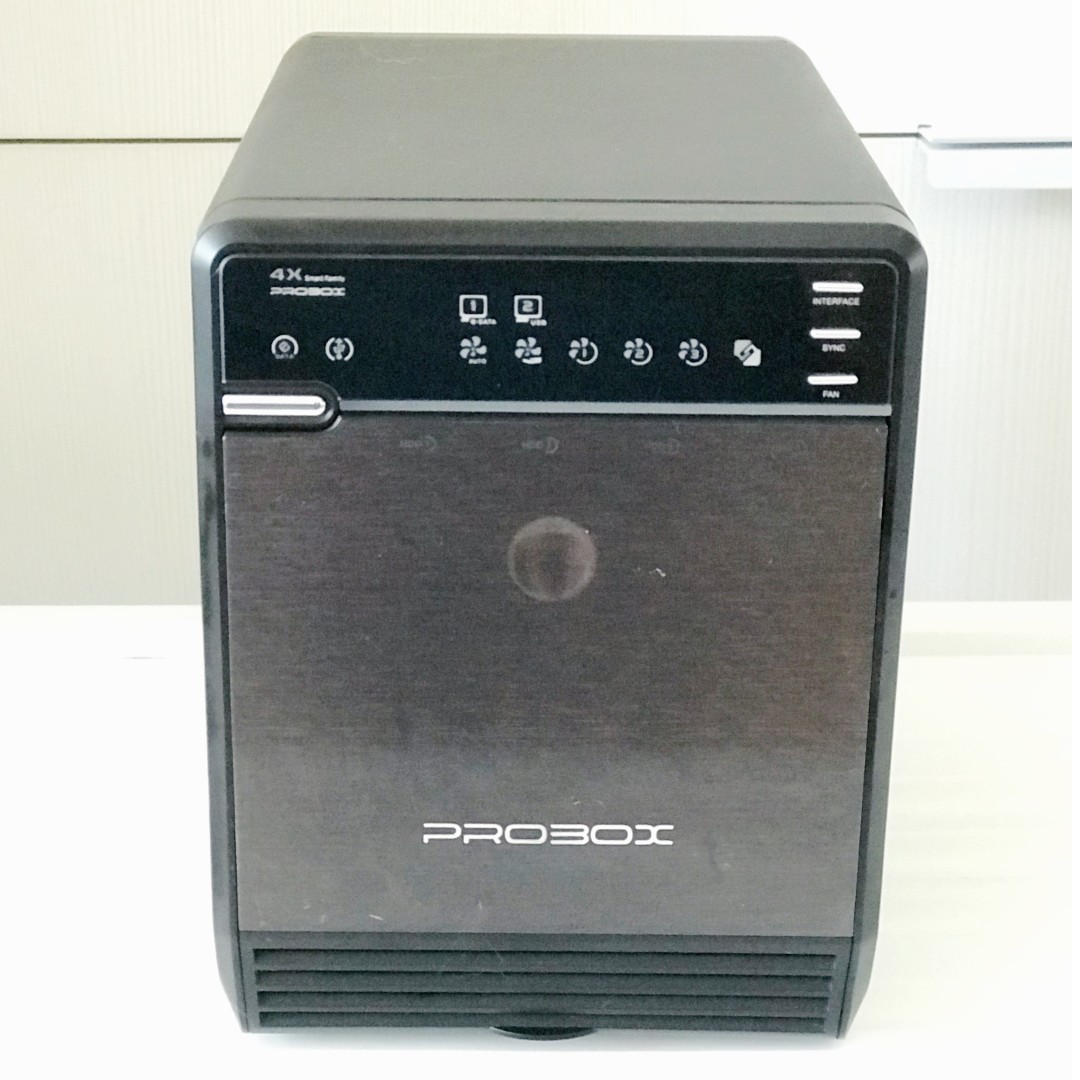 Mediasonic ProBox 4 Bay 3.5' SATA HDD Enclosure USB 3.0 & eSATA (HF2
