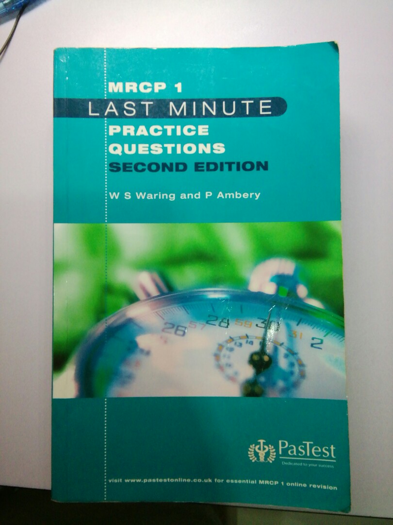 MRCP 1: Last Minute MRCP 1 Practice Questions, Second Edition