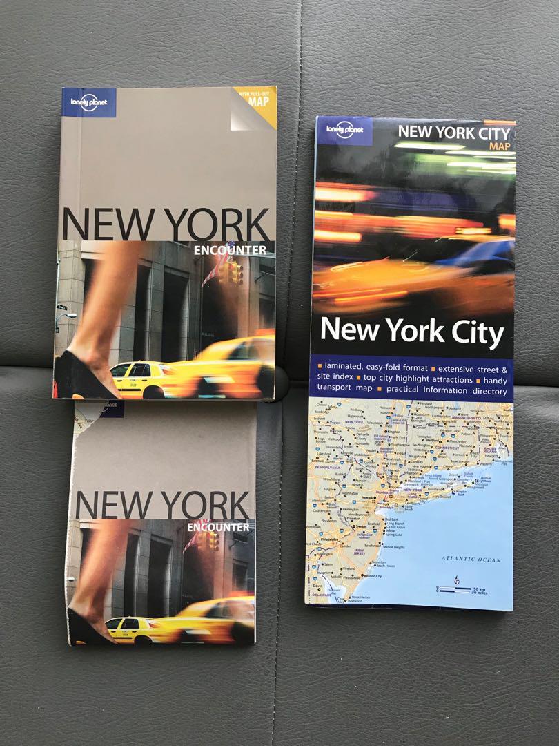 New York Encounter - Lonely Planet (Guide book & Map), Hobbies & Toys,  Books & Magazines, Assessment Books on Carousell