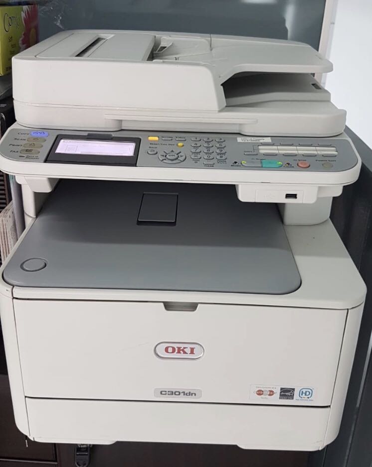 oki wireless printer