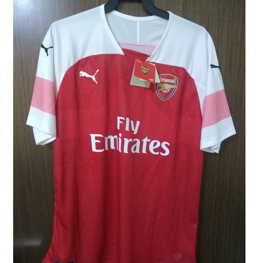 Original Puma Arsenal 2018 19 Home Jersey Kit Sports Sports Apparel On Carousell