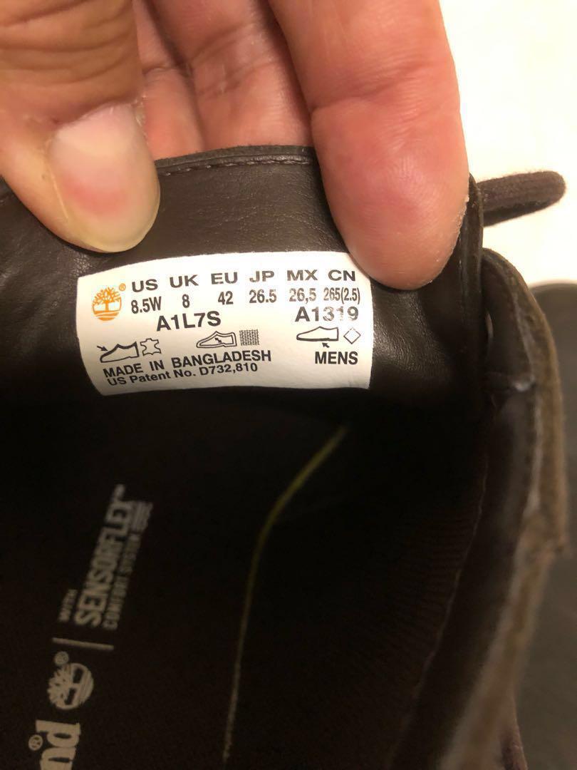 Original Timberland franklin park chukka Men s Fashion Footwear