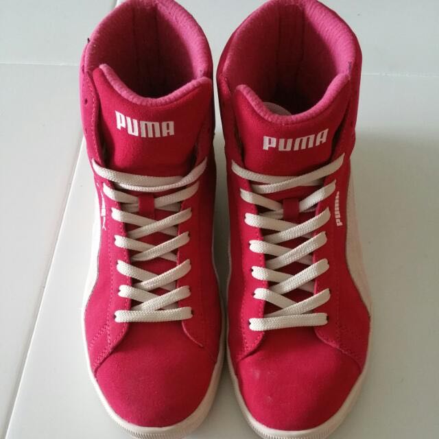 puma high cut shoes