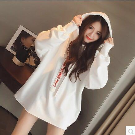 Po Korean Ulzzang Oversized Loose Boyfriend Hoodie Women S