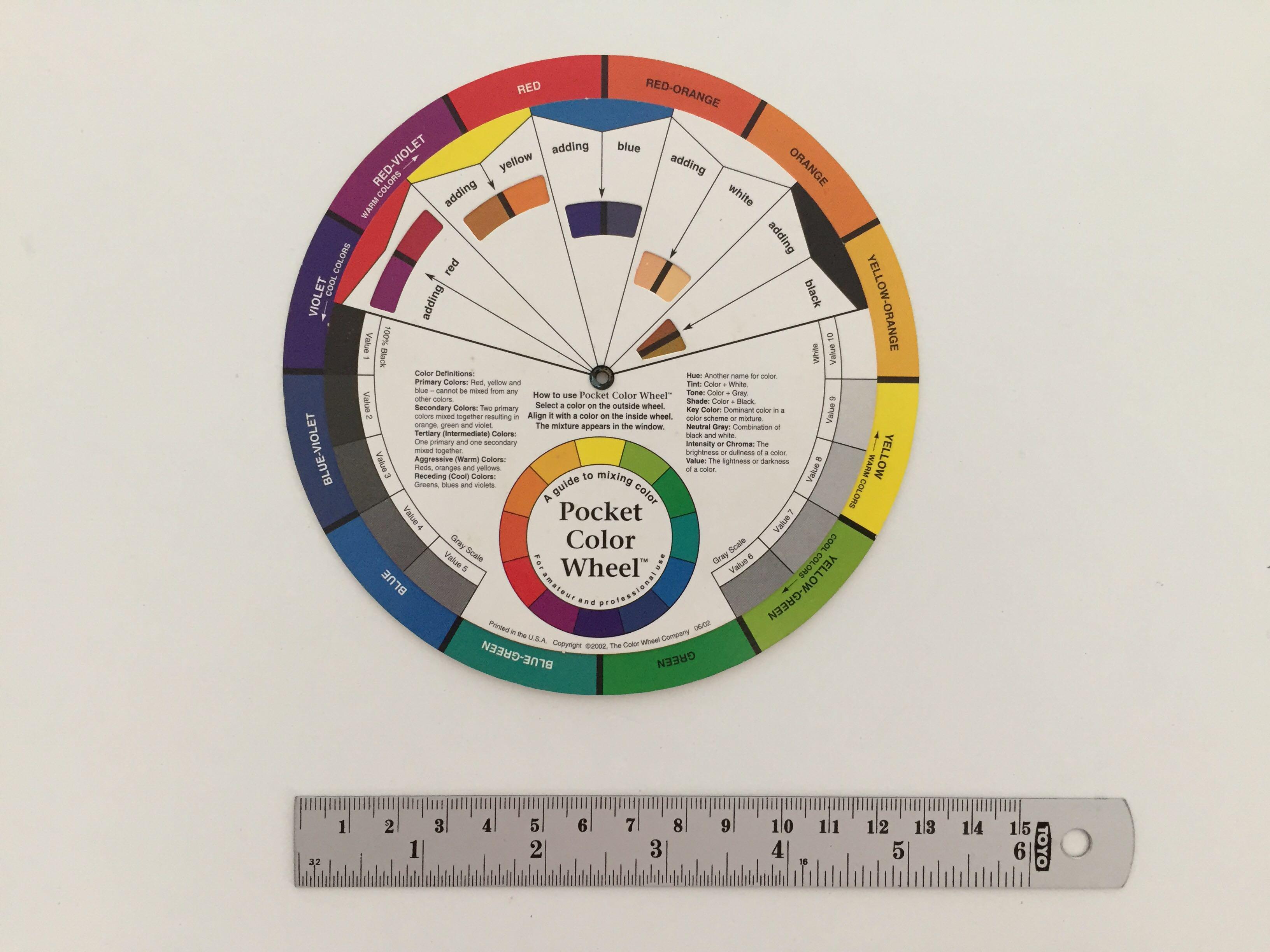 Pocket Colour Wheel Design Craft Others On Carousell