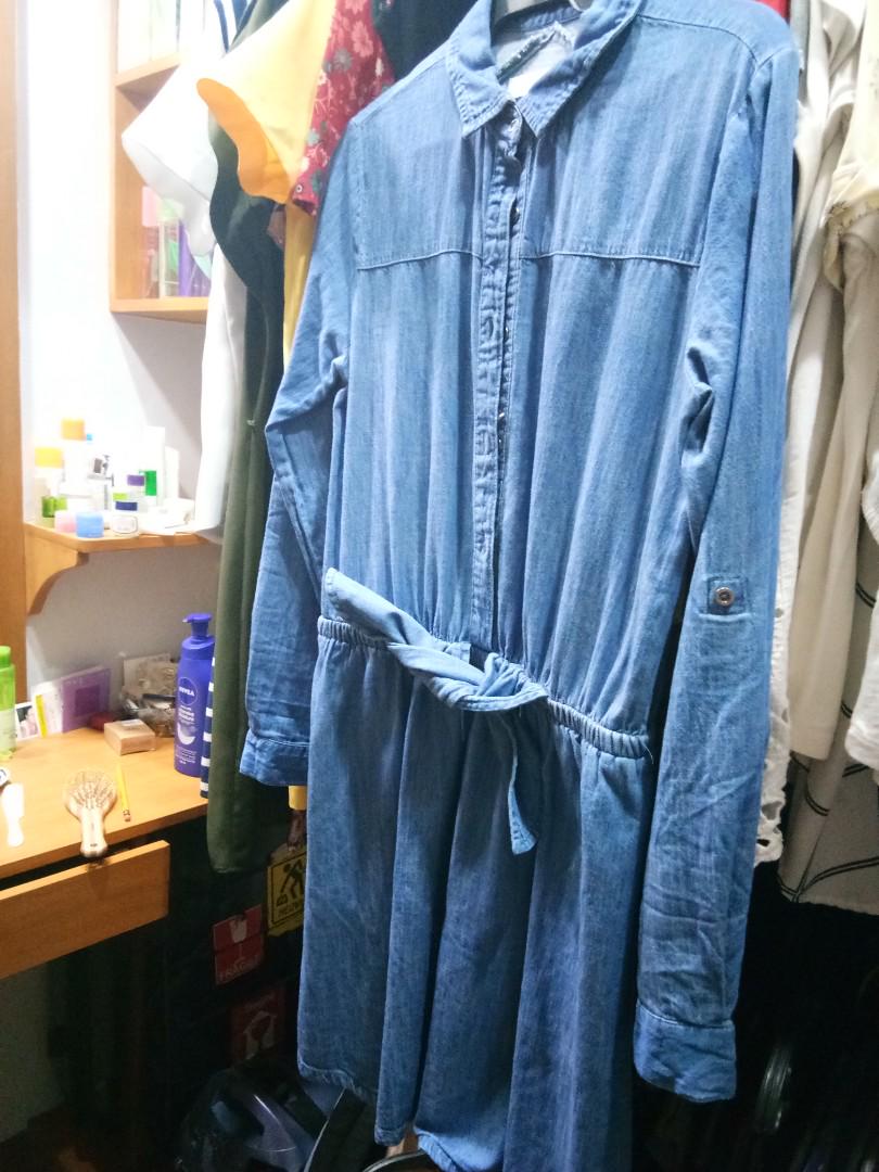 promod denim dress