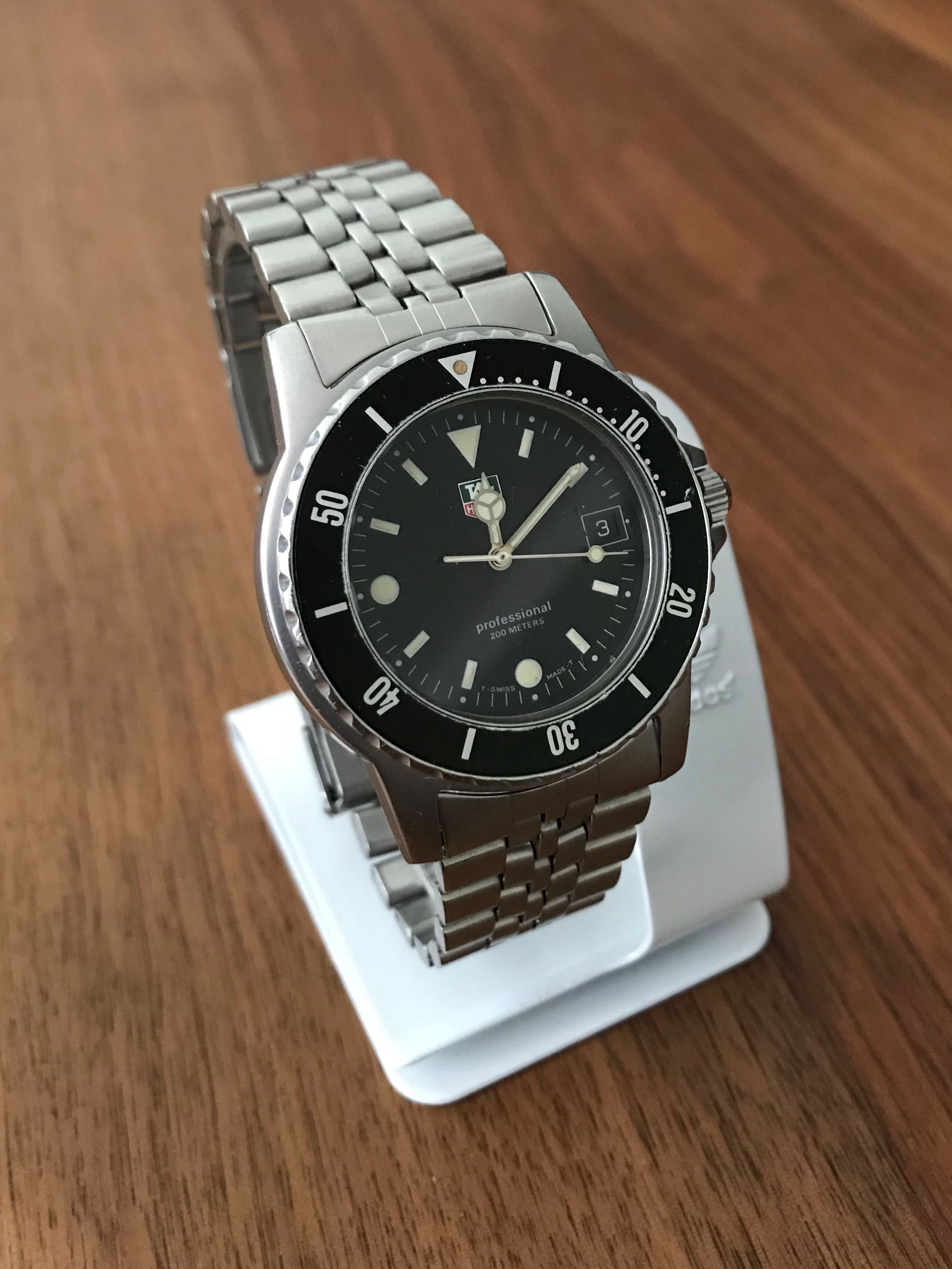 Rare Vintage TAG HEUER 1500 Jumbo 