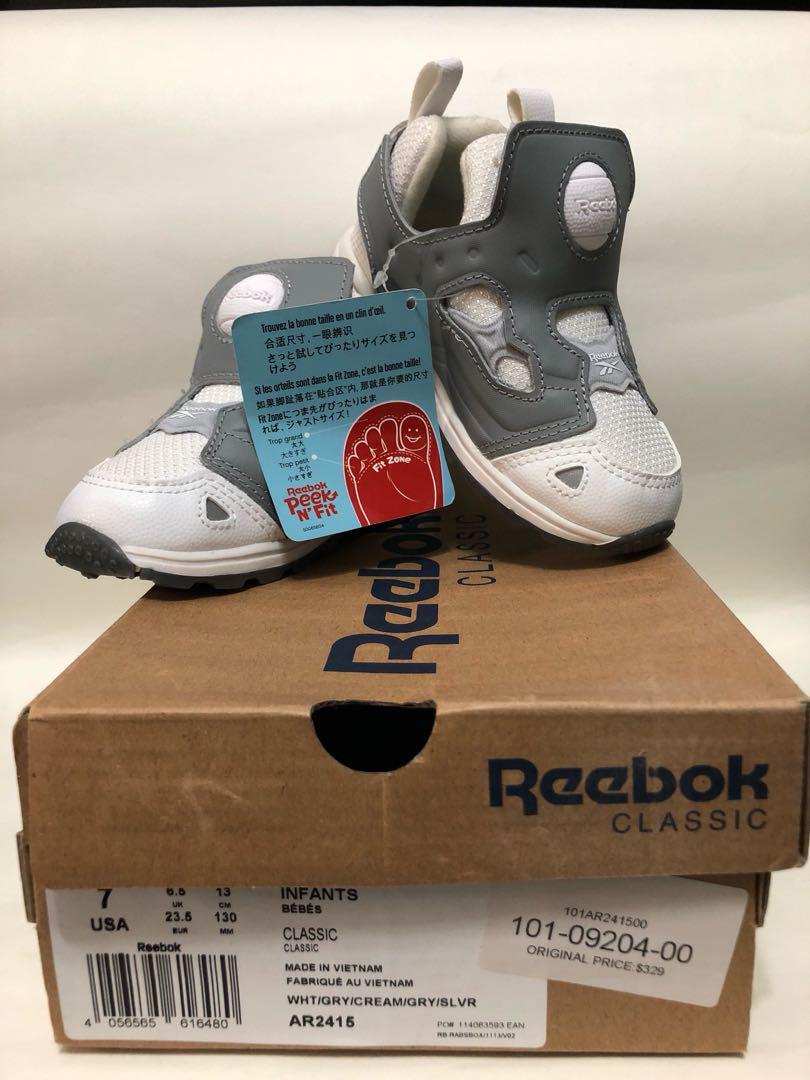 reebok pump size 13