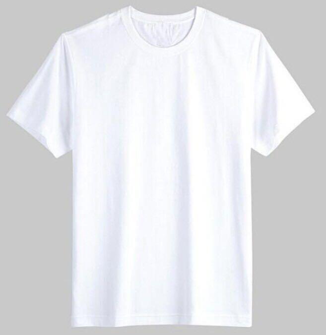 basic white tee shirt