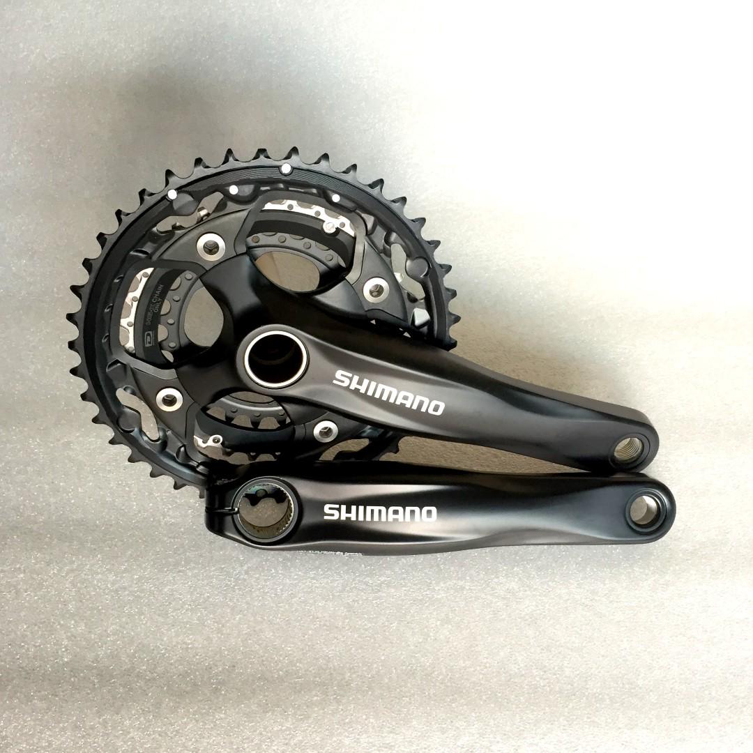 shimano crankset mtb