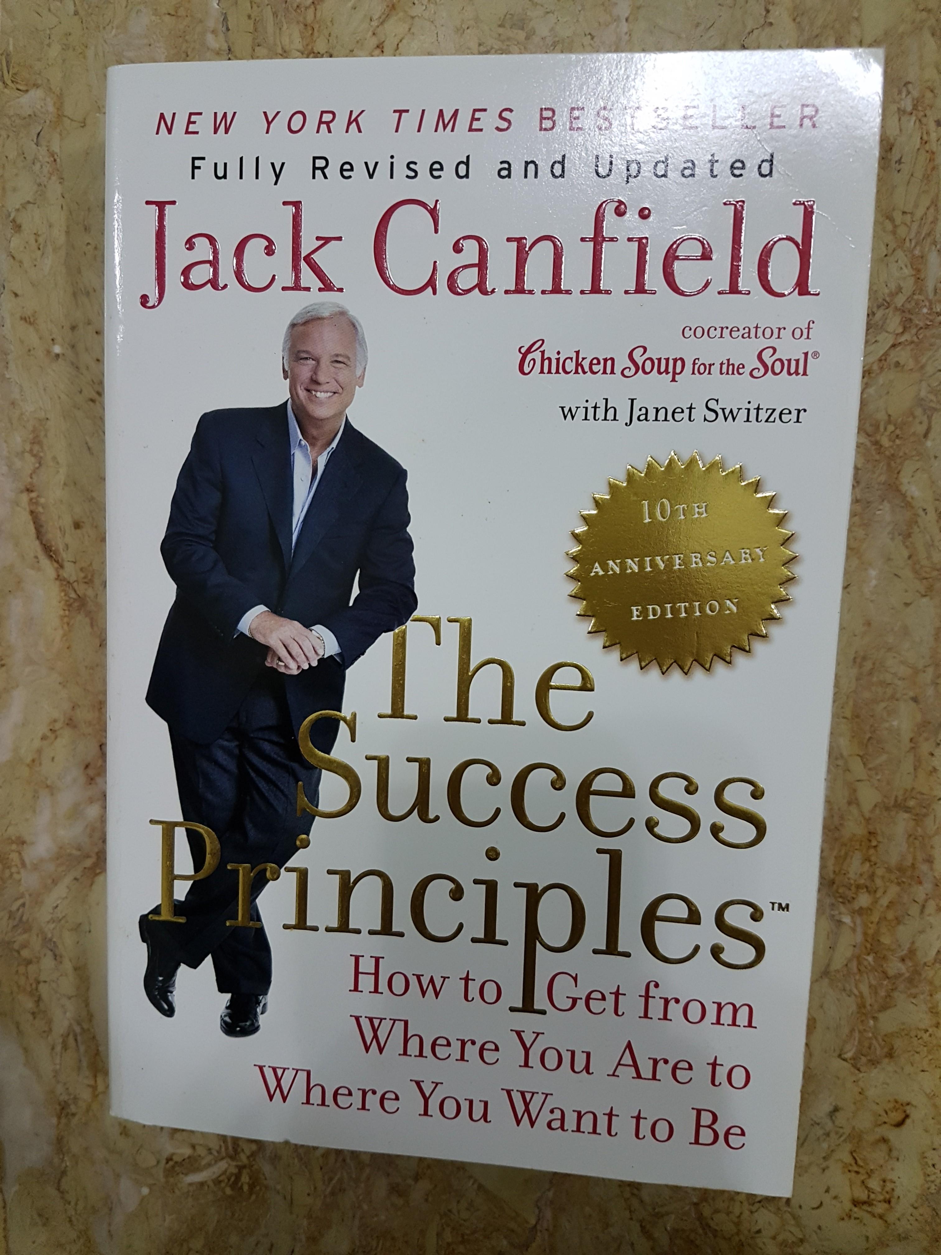 The Success Principles Books Stationery Non Fiction On Carousell