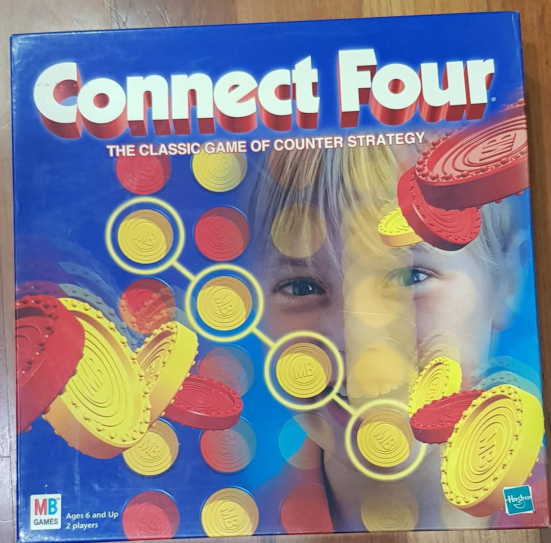 Used Connect Four Board Game Toys Games Board Games Cards