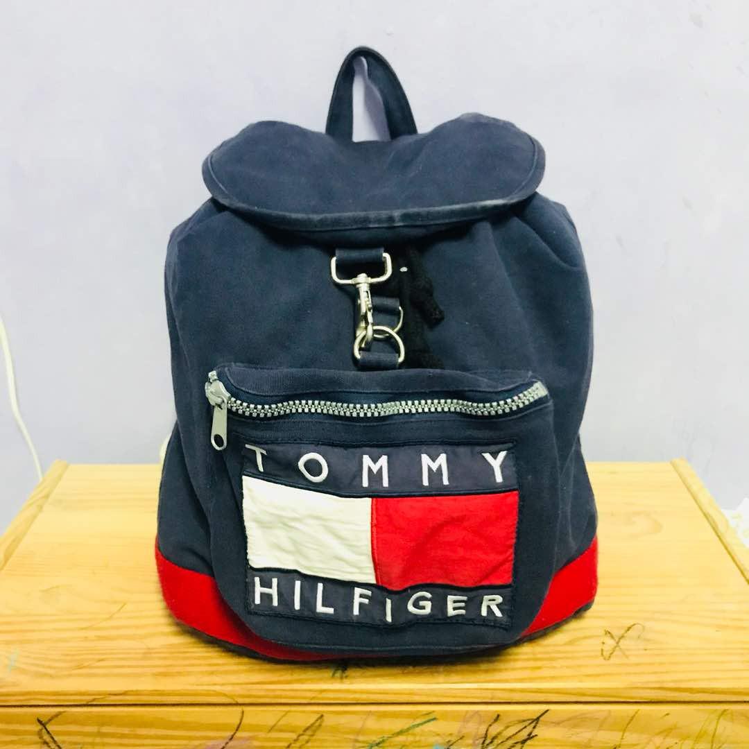 Vintage tommy hot sale hilfiger backpack