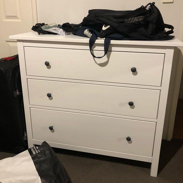 White Chest Of Drawers Home Furniture Furniture On Carousell