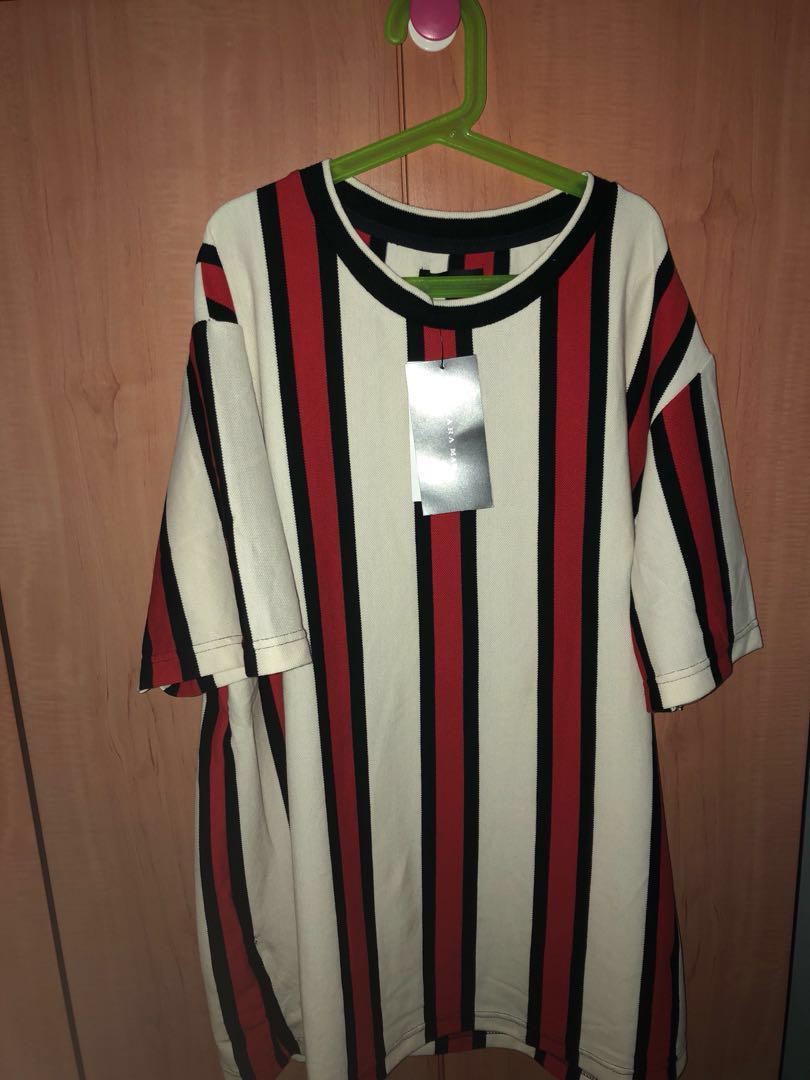zara vertical striped shirt