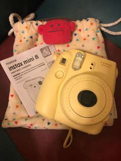 FUJIFILM instax mini8 拍立得（黃）