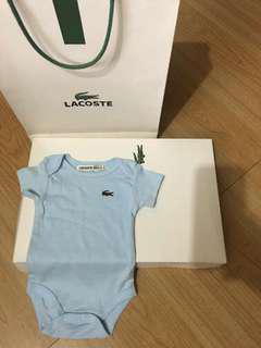 lacoste baby romper