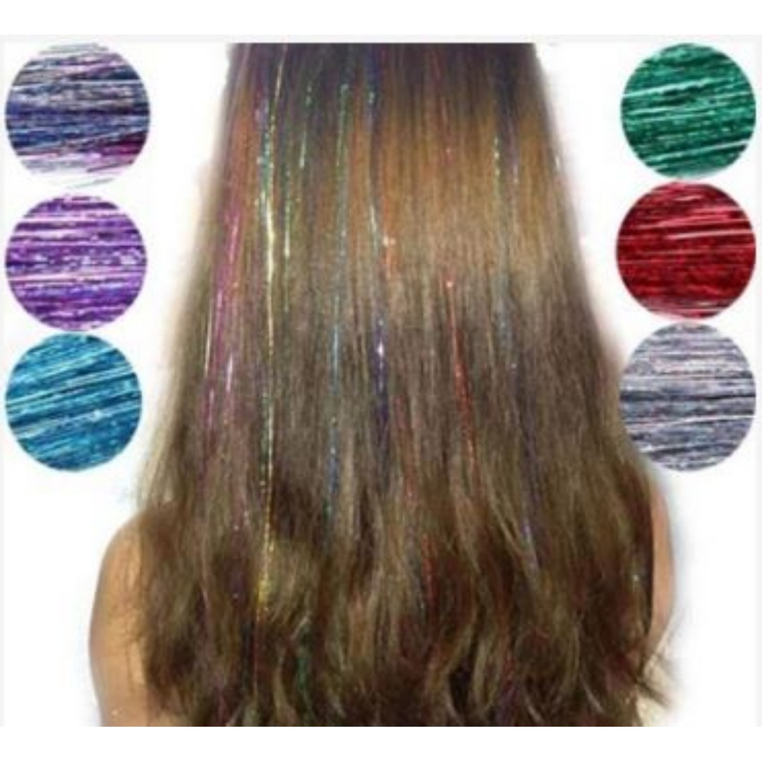 Free With Any Purchase Extra Long Hair Tinsel Heat Resisting